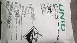 Jual Bahan kimia Potassium Hydroxide KOH 90%min zak 25kg