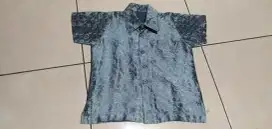 Baju Kemeja Batik Anak 3T. Like New. Bagus utk kondangan