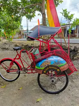 BECAK ONTHEL KLASIK PAJANGAN