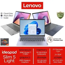 Lenovo IdeaPad Slim 5 Light 14ABR8 Ryzen 7 7730U 16GB 512GB W11 OHS21