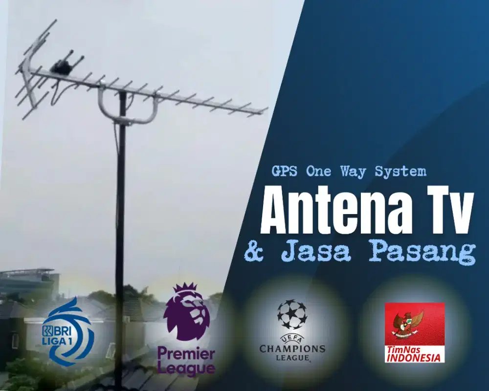 Pasang Antena Digital tv #LIVE BOLA#
