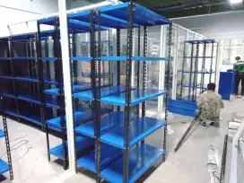 Rak siku besi lubang tebal tiang 2ml