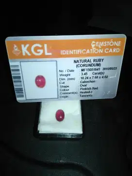 ruby tanzania istimewa