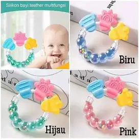 Mainan Gigitan Bayi / Rattle Stick Teether