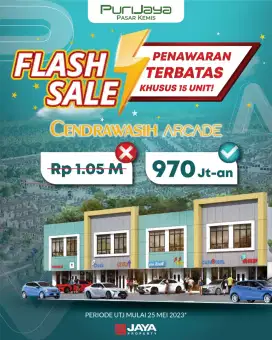 Ruko arcade cendrawasih pasar Kemis Tangerang