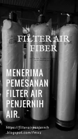 Filter air saringan fiber