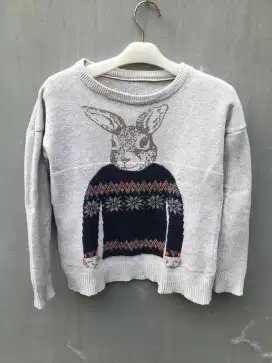 Sweater Rajut Kelinci