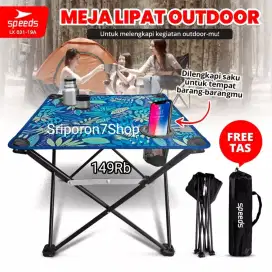 Meja Lipat Portabel Camping Outdoor