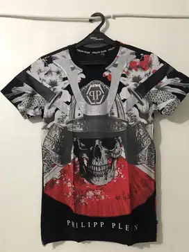 Philipp Plein Tshirt Red Black Nego