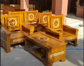 Kursi tamu grandmax kayu jati