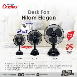 Cosmos Kipas Angin 2in1 (Desk & Wall) - 9-LDA
TWINO