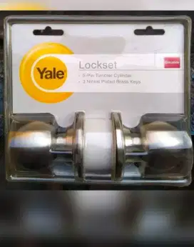 Obral !!! Gembok Lockset YALE Original / Kamar Mandi