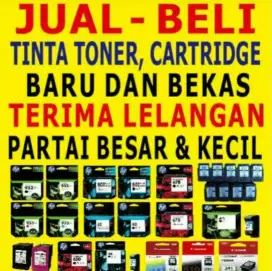 MENERIMA JUAL-BELI TINTA CARTRIDGE BARU&BEKAS KANTORAN,DGN HRG TINGGI