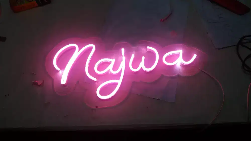 Neon Flex Nama Suka suka
