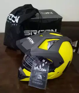 Helm Cargloss Sircon Supermoto Full Face - Yellow