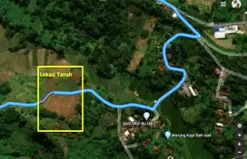 Tanah 4500 M2 di Parung Kuda 240 juta