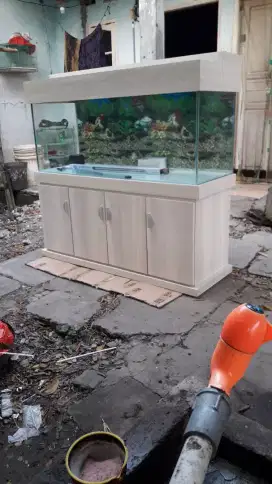 Dijual aquarium 120x40x50cm fullset