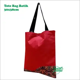 Tas Tote Bag Goodie Bag Souvenir Seminar Pelatihan Batik Etnik Elegan