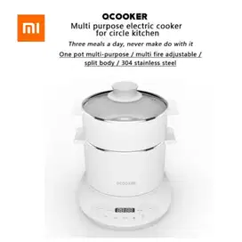 Kompor Listrik Induksi Low Watt Xiaomi Mijia OCOOKER Electric Kitchen