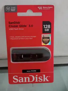 Flashdisk sandisk cruzer glide 128gb usb 3