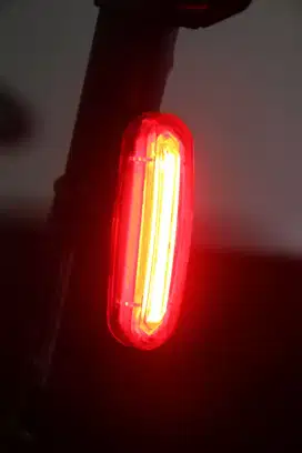 Lampu Led Sepeda Usb Charger Nyala Merah dan Putih