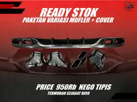 PAKET LENGKAP TINGGAL PAKAI VARIASI MUFLER + COVER