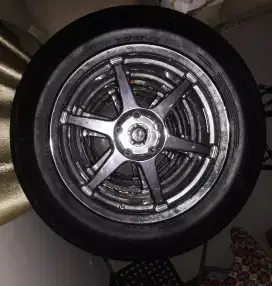 VELG STAINLESS & BAN DUNLOP 225/65 R17