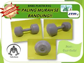 BARBEL DUMBELL PLASTIK 8 KG