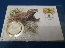 Koin Edisi Khusus Hewan Komodo