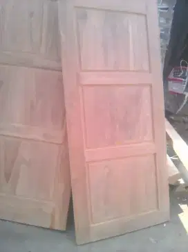 pintu kamar minimalis kayu jati,