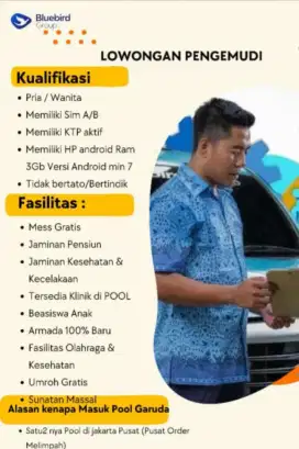 Dibutuhkan banyak pengemudi
