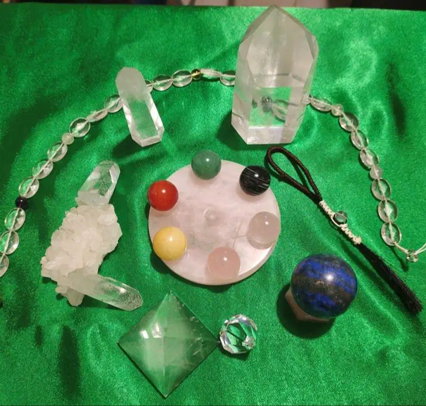 7 kinds crystal feng shui / Fortune-telling Precious Stones/Powerstone