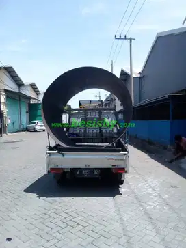 Besi Surabaya Plat Hitam Steel Plate Kapal Ship Bordes Checkered Strip