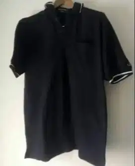 baju kerah polo shirt navy bl ori size XL + bns / cod ready-freeship |
