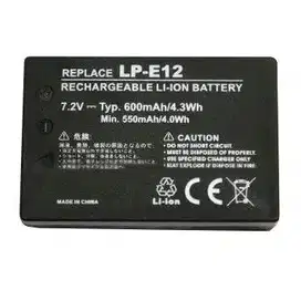 baterai dslr lp-e12 canon eos m10 m 10 100d