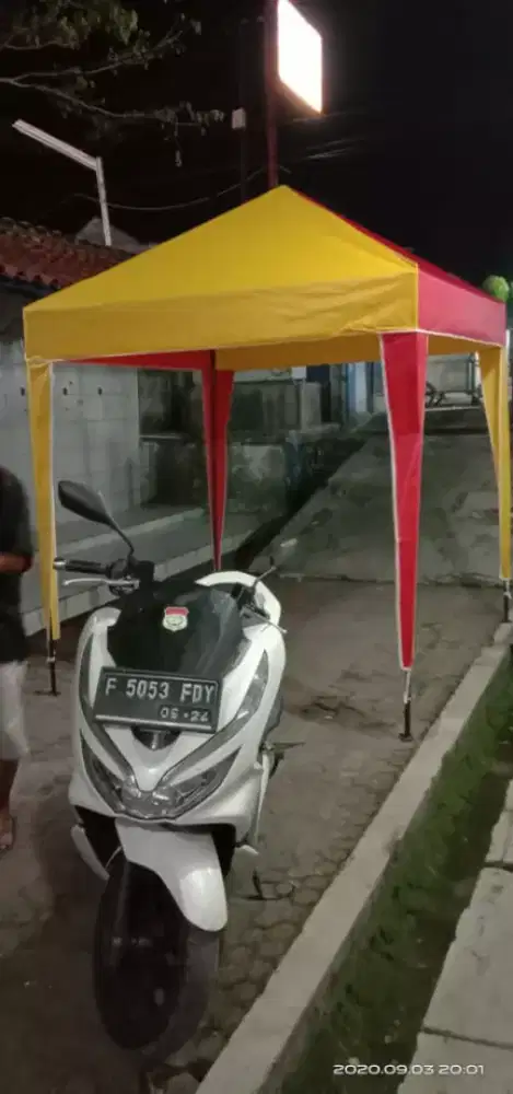 Tenda kafe nya sudh ready ya guys.