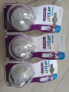 PHILIPS AVENT teat natural 2pcs | Nipple / Dot Natural Botol Susu