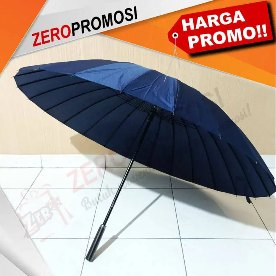 Souvenir Payung Tongkat Jumbo 24 Jari Premium Lux Quality
