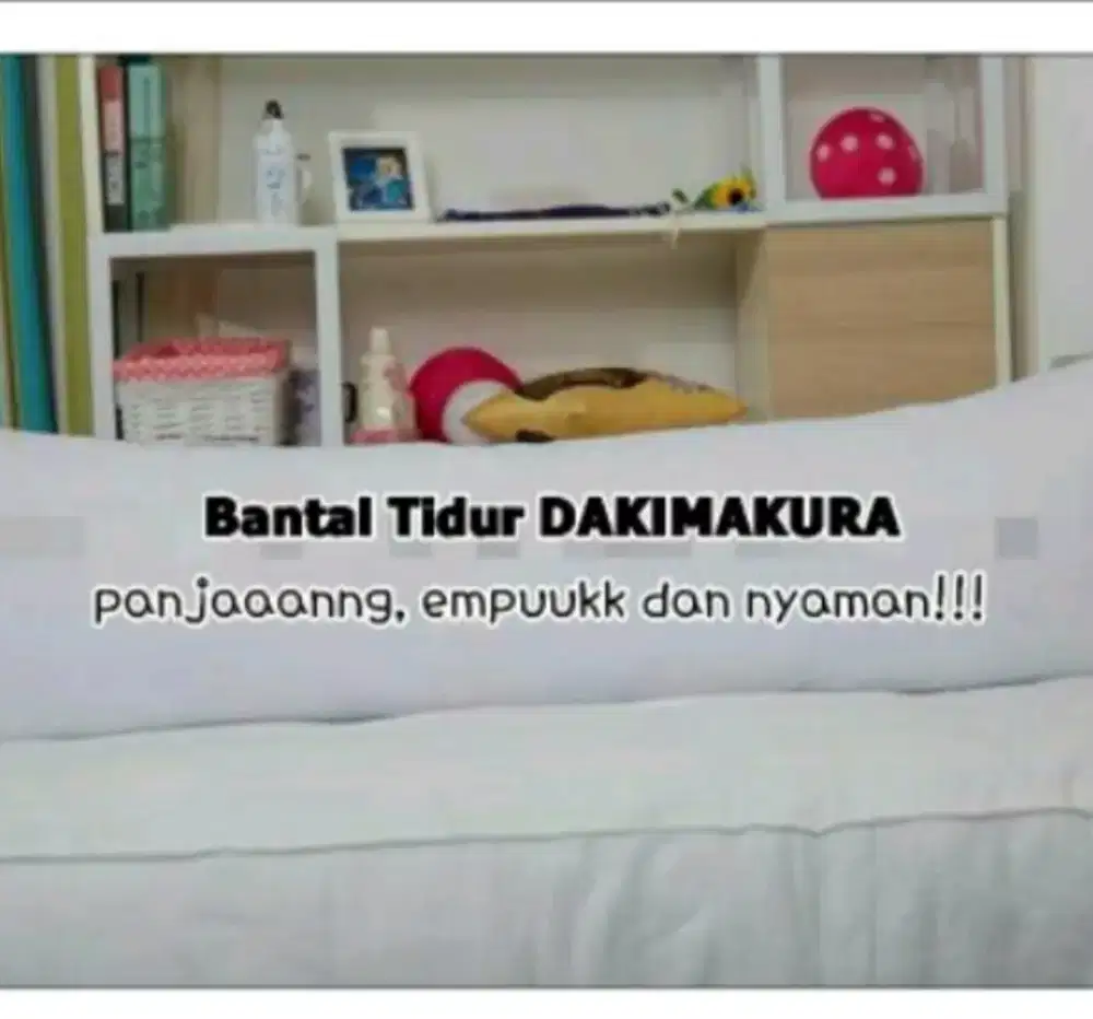 Bantal Panjang - bantal cinta - DAKIMAMURA 150x50cm - bantal tidur