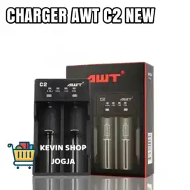 charger 18650 awt charger c2 dual slot new