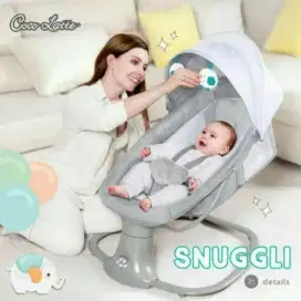 Ayunan Bayi Cocolatte Snuggli Bouncer Baby Weeler Automatic Swinger