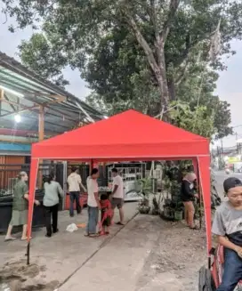 Tenda lipat,tenda matic,tenda kafe,tenda pameran,tenda bazar