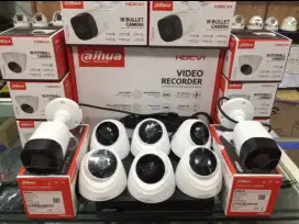 Paket 8 kamera cctv Dahua 2Mp FULL HD 1080p..include pemasangan.