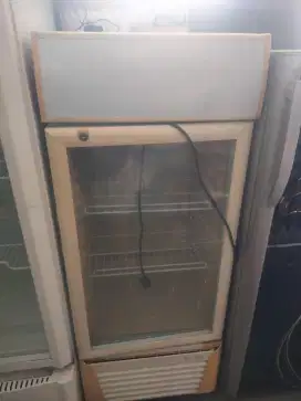Showcase Cooler SANSIO 2 Rak, 120 Liter, 125 Watt, SECOND, Bandung