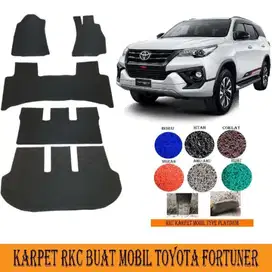 Karpet mobil innova,raize,fortuner,pajero,hrv, veloz, rush model mie