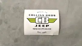 Sticker American Jeep - Collins Brother (USA)