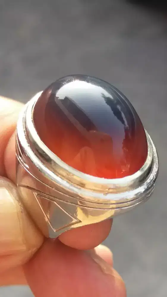 Jual Batu Cincin Natural Yaman Bagus sekali
