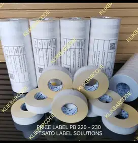 Price Label SATO Original / Label Harga SATO PB2 - 220/230 PT.SATO