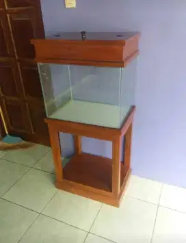 Kabinet, meja aquarium, tutup aquarium