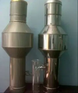 Alat Ukur Curah Hujan Manual Ombrometer Observatorium OBS Galvanis